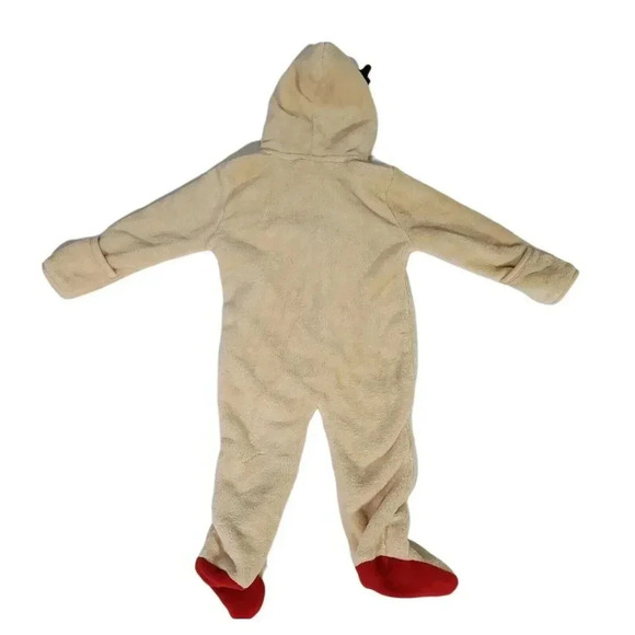 Infant Long Sleeve Romper Jumper 9-12 months Christmas Reindeer Super Soft Avon - Picture 6 of 6